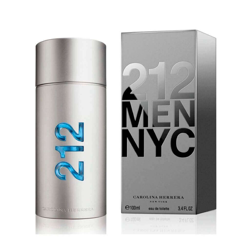 El Mejor Perfume 212 NYC Men frasco gris aroma floral atractivo masculino muy hombre 100 ml