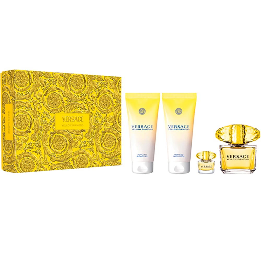 Perfume Set Yellow Diamond